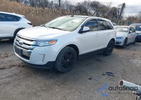 2013 Ford Edge Limited из США, поврежденный, VIN 2FMDK3K91DBA01022